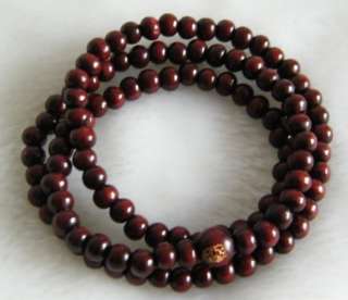 Tibetan 108 Natural Sandalwood Prayer Beads Mala AAA  