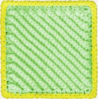 Baby Frog Farm Quilt Afghan Blanket Crochet Pattern  