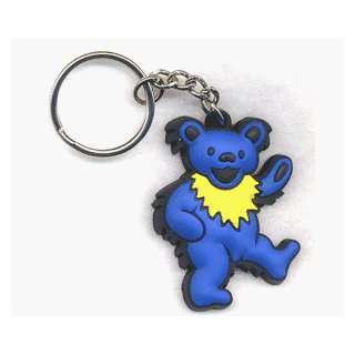    Blue Dancing Bear Grateful Dead Bear Keychain Toys & Games