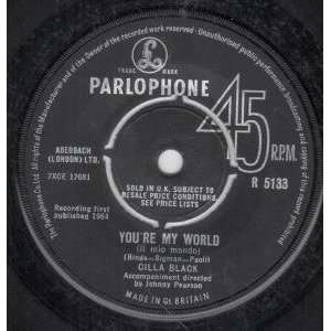   MY WORLD 7 INCH (7 VINYL 45) UK PARLOPHONE 1964 CILLA BLACK Music