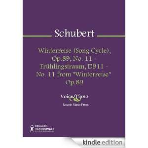 Winterreise (Song Cycle), Op.89, No. 11   Fruehlingstraum, D911   No 