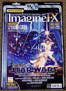 IMAGINE FX Sci Fi + DVD October 2011 ART Of STAR WARS Characters 