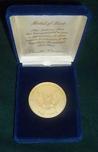Beautiful Ronald Reagan Medal of Merit for Republican Presidential 