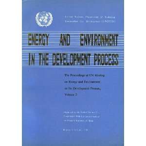  Energy and the Environment in the Development Process (The 