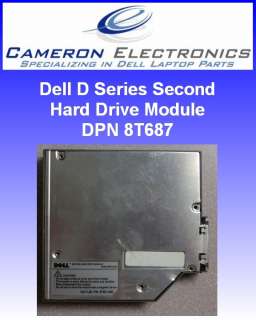 Dell D Series Second Hard Drive Module 8T687  