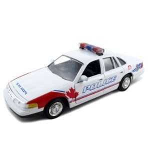   Police Diecast Car Model 1/24 Die Cast Car by Motormax Toys & Games