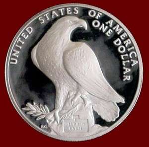   Proof Los Angelas Olympic Commemorative Silver Dollar US Coin  