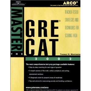   GRE CAT, 2002/e (Arco Master the GRE CAT) (9780768906417) Arco Books
