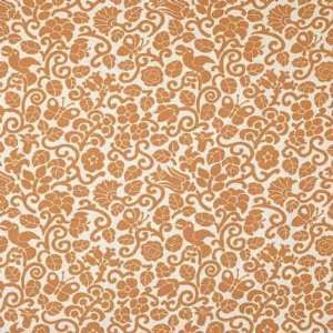    Parrots   Tangerine Indoor Multipurpose Fabric