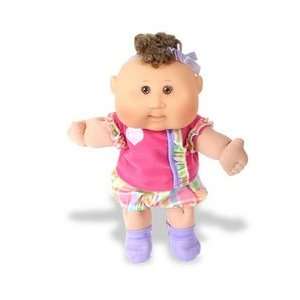   : Cabbage Patch Kids Newborns: Girl with Brunette Hair: Toys & Games