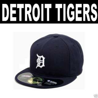 New Era New Detroit Tigers HOME 59FIFTY Hats Men 7 3/8  