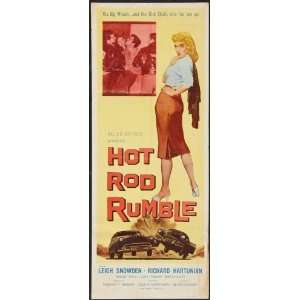  Hot Rod Rumble Insert Movie Poster 14X36 #01