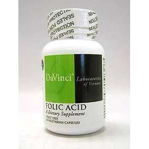  Davinci Labs   Folic Acid 800 mcg 60 caps Health 