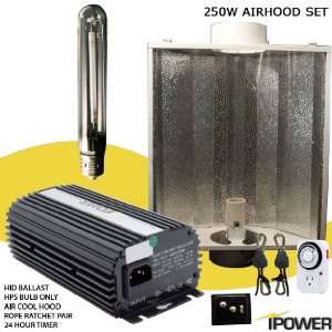 Grow Light System with Air Cooled Hood. Best 250 watt hydroponic grow 
