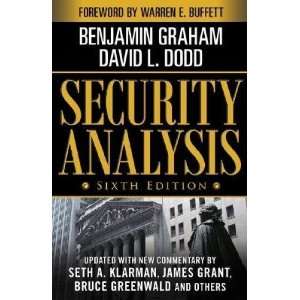  Security Analysis (Business and Economics, no volume 