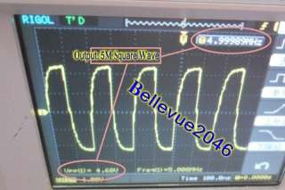 Sine Wave / 5Mhz Square Wave DDS Signal Generator with Sweep Function 