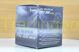New Kenko 2x Teleplus Pro 300 DGX DG X Teleconverter for Canon  