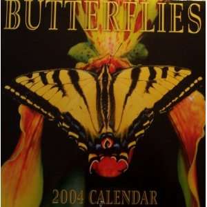  BUTTERFLIES [ 2004 Calendar ] John F. Turner and Company 