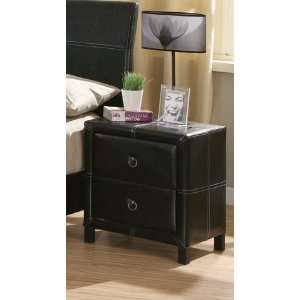  Black Nightstand   Coaster 201262 Furniture & Decor