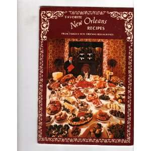   New Orleans Recipes From Famous New Orleans Restaurants Anon. Books