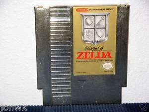LEGEND OF ZELDA   Original Nintendo Nes game 045496630324  