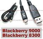 USB Sync Data Cord Cable For BlackBerry Bold 9000 Curve 8300 8310 8320 