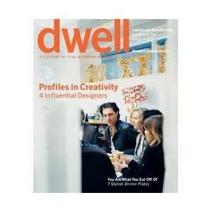  Dwell Profils in Creativity 4 Influential Designers (April 
