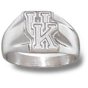 University of Kentucky UK 5/16 Ladys Ring Pendant (Silver)  