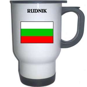  Bulgaria   RUDNIK White Stainless Steel Mug Everything 