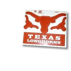 University of Texas Longhorns   Team Stickers   Burnt Orange Bevo 