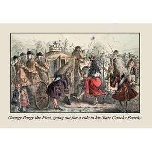  Vintage Art Georgy Porgy the First Going Off for a Ride 
