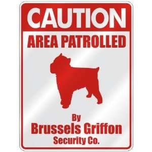   BY BRUSSELS GRIFFON SECURITY CO.  PARKING SIGN DOG