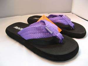 Womens New Rocket Dog Thong Flip Flops Sandals Purple 659825619746 