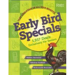  Early Bird Specials Readers Digest Books