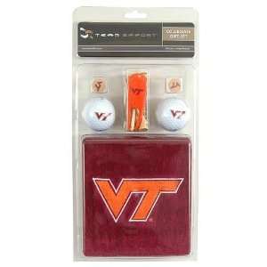  Virginia Tech Hokies Golf Ball/Towel/Tee Repair Tool Gift 