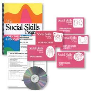  The Social Skills Book & Cards Set Ed.D. John J. Liptak 