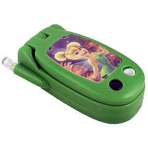  Disney Tinkerbell Toy Flip Phone  Pink and Purple Toys 