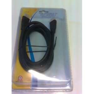  HDMI MALE TO MALE GOLD PLATED HDMI LEAD CABLE: Electronics