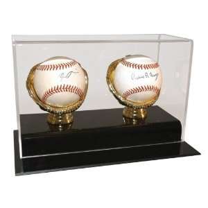  2 Baseball, Gold Glove Display Case: Sports & Outdoors