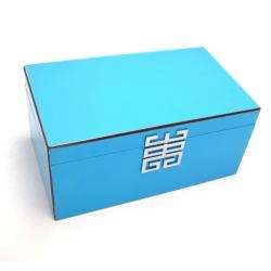 Seya Blue High Gloss Jewelry Box  Overstock