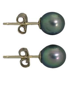   Cultured Pearl Stud Earrings (6 6.5 mm) (Set of 5)  
