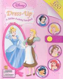 Disney Princess Dress Up   Sticker Activity Book  