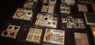 Rubber Stamp Lot 20 STAMPIN UP Stamp Sets Some New FAST  