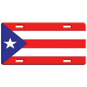  Puerto Rican Flag License Plate Automotive