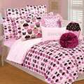 Microplush Cupcakes Full/ Queen size 3 piece Comforter Set Was 