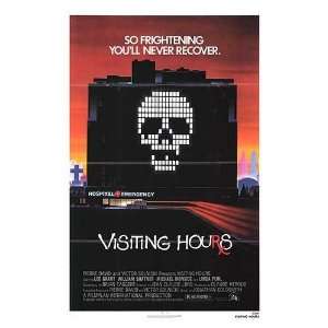 Visiting Hours Original Movie Poster, 27 x 41 (1982)  