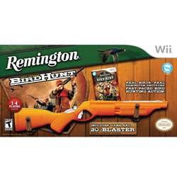 Wii   Remington Great American Bird Hunt with Blaster Rifle Gun Bundle 