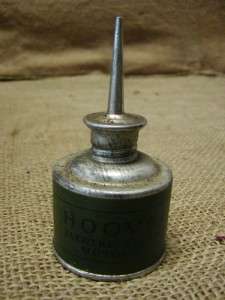Vintage Hoover Oil Can  Antique Oiler Tractor Old RARE  