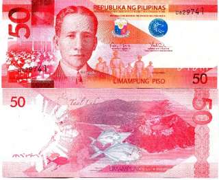 PHILIPPINES 20 50 100 Piso 2010 P NEW UNC set 3 pcs  