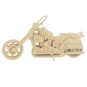  Como Kids Harley Davidson Motorcycle Model 3D Woodcraft 